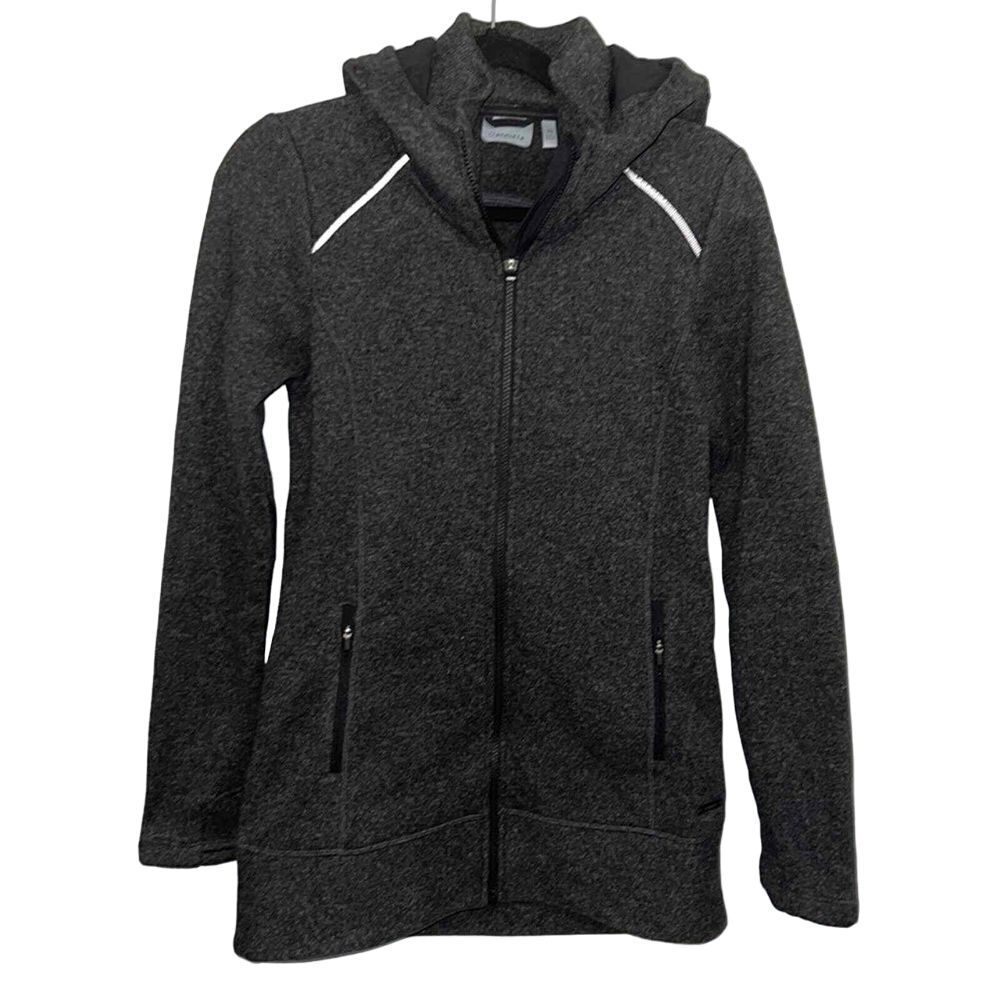 Athleta CYA "STRONGER FLEECE" Full Zip Jacket/Hoodie XS